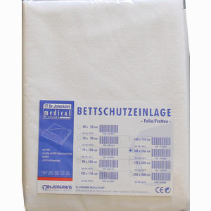 Bettschutzeinlage Folie/Frottee 100x200cm Dr. Junghans Medical 1 Stück - ab 13,12 €