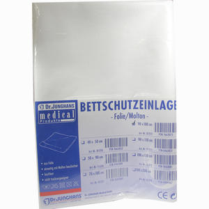 Bettschutzeinlage Folie/Molton 90x100cm Dr. Junghans Medical GmbH 1 Stück - ab 10,10 &euro;