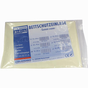 Bettschutzeinlage Gummi Creme 90x100cm 1 Stück - ab 11,66 €