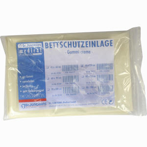 Bettschutzeinlage Gummi Creme 90x120cm 1 Stück - ab 13,46 €