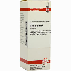 Betula Alba Urtinktur Dilution 20 ml - ab 11,04 €