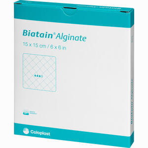 Biatain Alginate Kompressen 15x15cm Verband 10 Stück - ab 159,95 €
