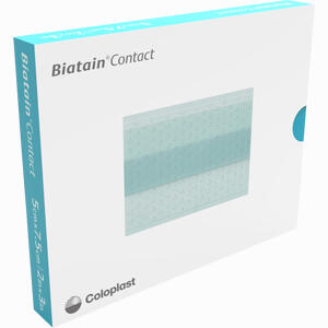Biatain Contact 5x7.5 Cm Silikon Kontaktauflage Verband 10 Stück - ab 41,16 €