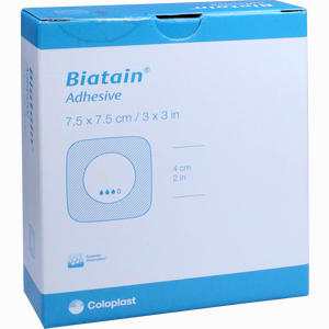 Biatain Schaumverband 7. 5x7. 5cm Selbst Haftend EMRA-MED Arzneimittel GmbH 10 Stück - ab 82,53 €