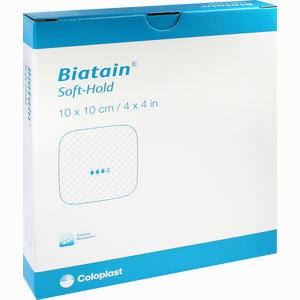 Biatain Schaumverband Sanft- Haftend 10x10cm  Coloplast GmbH 5 Stück - ab 62,90 €