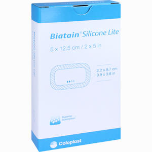 Biatain Silicone Lite Schaumverband 5x12.5cm  5 Stück - ab 44,95 €