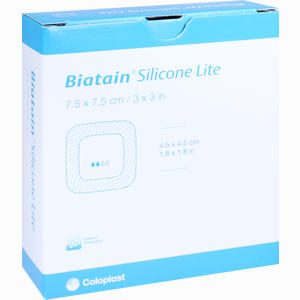 Biatain Silicone Lite Schaumverband 7.5x7.5 Cm  10 Stück - ab 131,58 €
