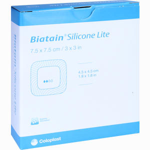 Biatain Silicone Lite Schaumverband 7. 5x7. 5cm EMRA-MED Arzneimittel GmbH 10 Stück - ab 63,29 €