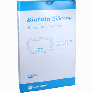 Biatain Silicone Schaumverband 10x20 Cm  5 Stück - ab 127,56 &euro;