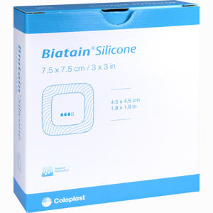 Biatain Silicone Schaumverband 7.5x7.5 Cm  B2B Medical GmbH 10 Stück - ab 178,57 &euro;