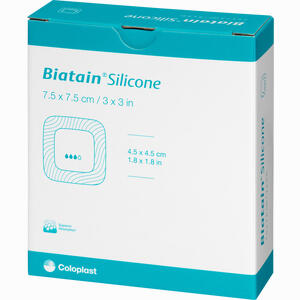 Biatain Silicone Schaumverband 7.5x7.5cm  Coloplast GmbH 10 Stück - ab 112,95 &euro;