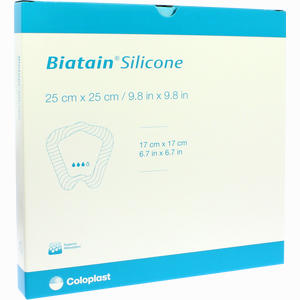 Biatain Silicone Schaumverband Sakrum Groß 25x25 Cm  5 Stück - ab 253,95 €