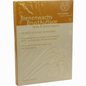 Bienenwachs- Brustauflage Nachfüll Wachswerk Folie 10 Stück - ab 19,64 €
