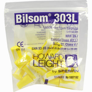 Bilsom 303 Large Gehörschutzstöpsel 20 Stück - ab 2,92 €