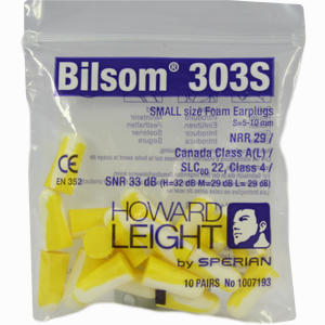 Bilsom 303 Small Gehörschutzstöpsel 20 Stück - ab 2,92 €