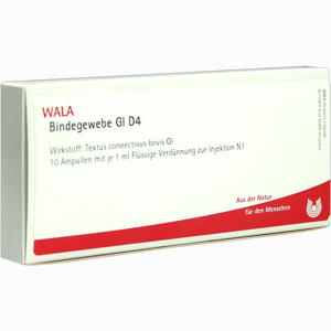 Bindegewebe Gl D4 Ampullen 10 x 1 ml - ab 32,95 €
