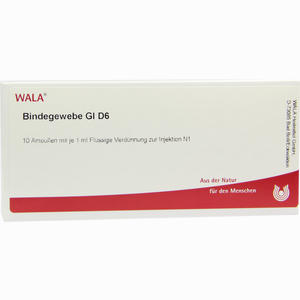Bindegewebe Gl D6 Ampullen 10 x 1 ml - ab 0,00 €