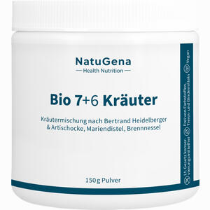 Bio 7 + 6 Kräuter Artischocke + Mariendistel Vegan 150 g - ab 22,46 &euro;