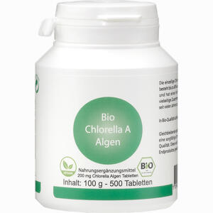 Bio Chlorella A Tabletten 500 Stück - ab 17,25 €