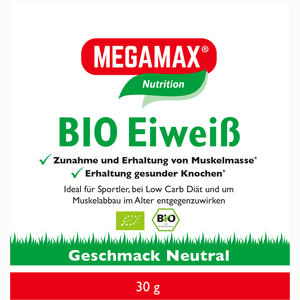 Bio Eiweiss Neutral Megamax Pulver 30 g - ab 0,00 &euro;