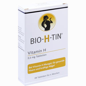 Bio H Tin Vitamin H 2.5mg für 4 Wochen Tabletten 28 Stück - ab 6,19 €