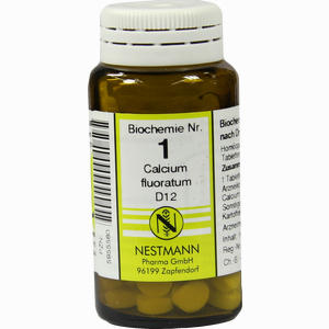 Biochemie 1 Calcium Fluoratum D12 Tabletten 100 Stück - ab 3,22 €