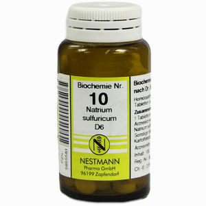 Biochemie 10 Natrium Sulfuricum D6 Tabletten 100 Stück - ab 3,36 €