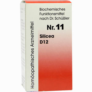 Biochemie 11 Silicea D12 Tabletten 200 Stück - ab 5,59 €