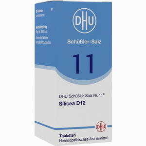 Biochemie 11 Silicea D12 Tabletten DHU-Arzneimittel GmbH & Co. KG 80 Stück - ab 3,76 €