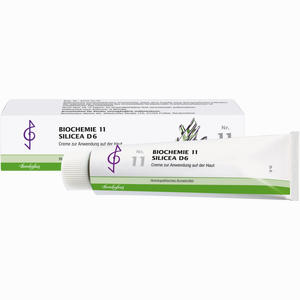 Biochemie 11 Silicea D6 Creme 100 ml - ab 9,38 €