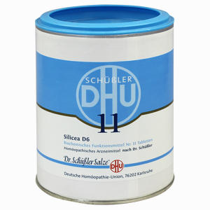 Abbildung von Biochemie 11 Silicea D6 Tabletten 1000 Stück