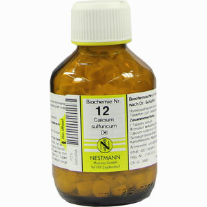 Biochemie 12 Calcium Sulfuricum D6 Tabletten 400 Stück - ab 8,74 €