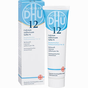 Biochemie 12 Calcium Sulfuricum N D4 Salbe 50 g - ab 7,79 €