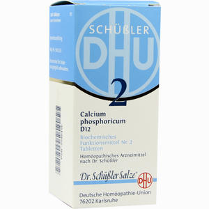 Biochemie 2 Calcium Phosphoricum D12 Tabletten DHU-Arzneimittel GmbH & Co. KG 200 Stück - ab 7,22 €