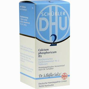 Biochemie 2 Calcium Phosphoricum D3 Tabletten 200 Stück - ab 0,00 &euro;