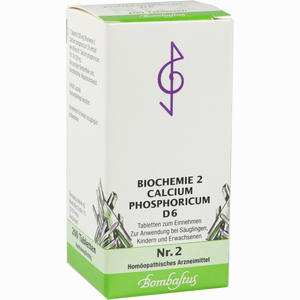 Biochemie 2 Calcium Phosphoricum D6 Tabletten Bombastus-Werke AG 200 Stück - ab 5,54 €