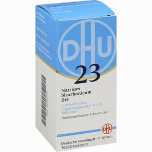 Biochemie 23 Natrium Bicarbonicum D12 Tabletten 200 Stück - ab 7,28 €
