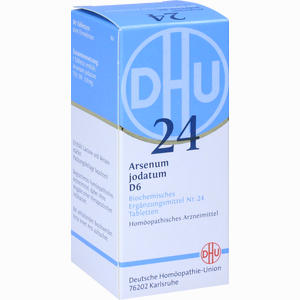 Biochemie 24 Arsenum Jodatum D6 Tabletten DHU-Arzneimittel GmbH & Co. KG 80 Stück - ab 4,40 €