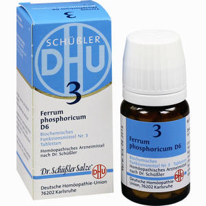 Biochemie 3 Ferrum Phosphoricum D6 Tabletten DHU-Arzneimittel GmbH & Co. KG 80 Stück - ab 5,75 €