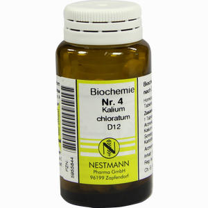 Biochemie 4 Kalium Chloratum D12 Tabletten 100 Stück - ab 2,40 €