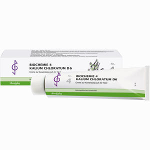 Biochemie 4 Kalium Chloratum D6 Creme 100 ml - ab 0,00 &euro;