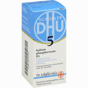 Biochemie 5 Kalium Phosphoricum D3 Tabletten 80 Stück - ab 0,00 &euro;