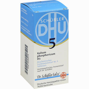 Biochemie 5 Kalium Phosphoricum D3 Tabletten DHU-Arzneimittel GmbH & Co. KG 200 Stück - ab 0,00 &euro;