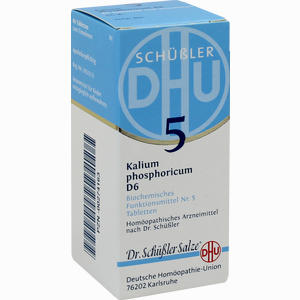Biochemie 5 Kalium Phosphoricum D6 Tabletten DHU-Arzneimittel GmbH & Co. KG 80 Stück - ab 3,77 €