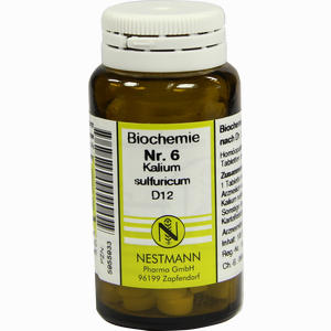 Biochemie 6 Kalium Sulfuricum D12 Tabletten 100 Stück - ab 3,36 €