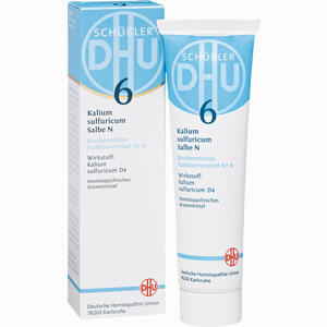 Biochemie 6 Kalium Sulfuricum N D4 Salbe 50 g - ab 8,11 €