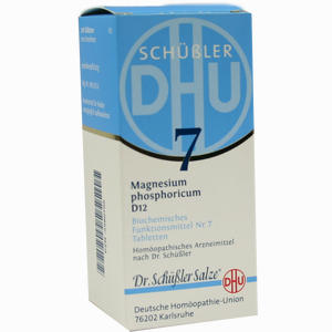 Biochemie 7 Magnesium Phosphoricum D12 Tabletten DHU-Arzneimittel GmbH & Co. KG 200 Stück - ab 7,04 €