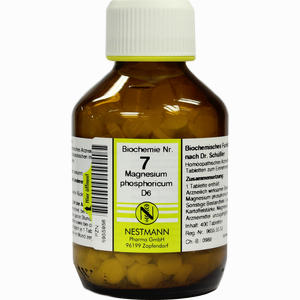 Biochemie 7 Magnesium Phosphoricum D6 Tabletten 400 Stück - ab 9,29 €
