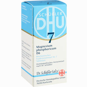 Abbildung von Biochemie 7 Magnesium Phosphoricum D6 Tabletten DHU-Arzneimittel GmbH & Co. KG 80 Stück