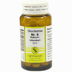 Biochemie 8 Natrium Chloratum D12 Tabletten 100 Stück - ab 3,31 €